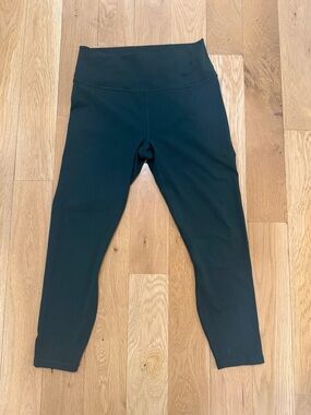 Fabletics Power Hold High-Waist Leggings (Dark Green)